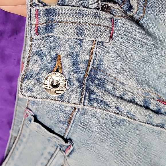 Ab jeans exotic embroidered bird and flowers - Picture 7 of 12